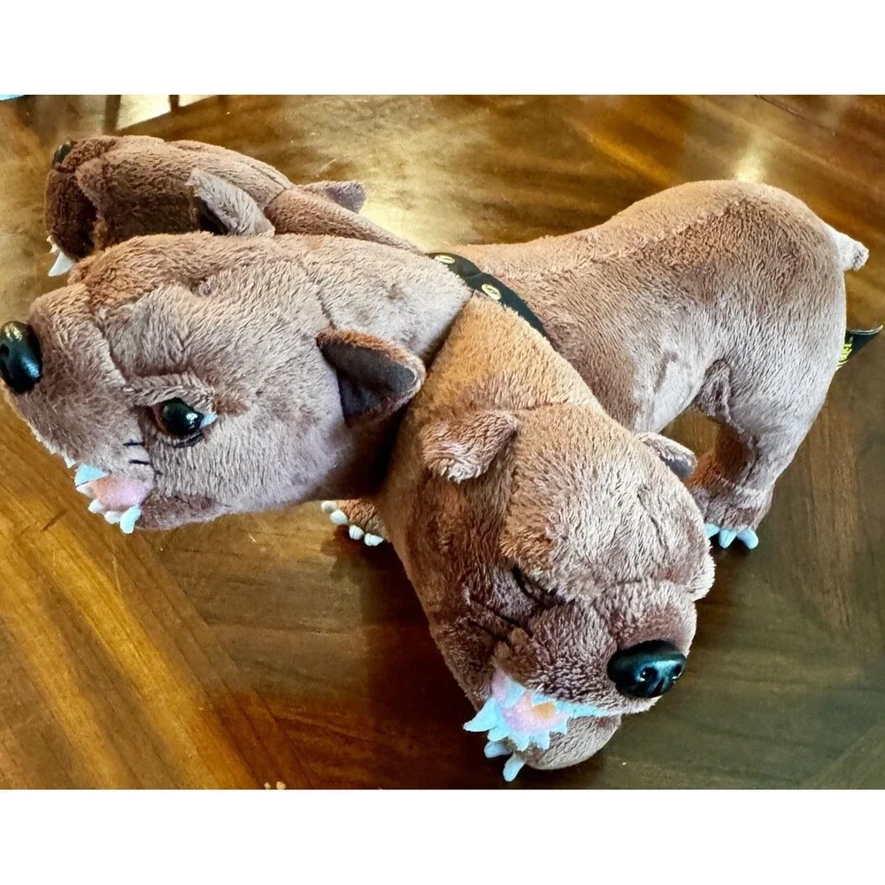 Harry Potter Fluffy the Three-Headed Dog Plush NWOT 2017